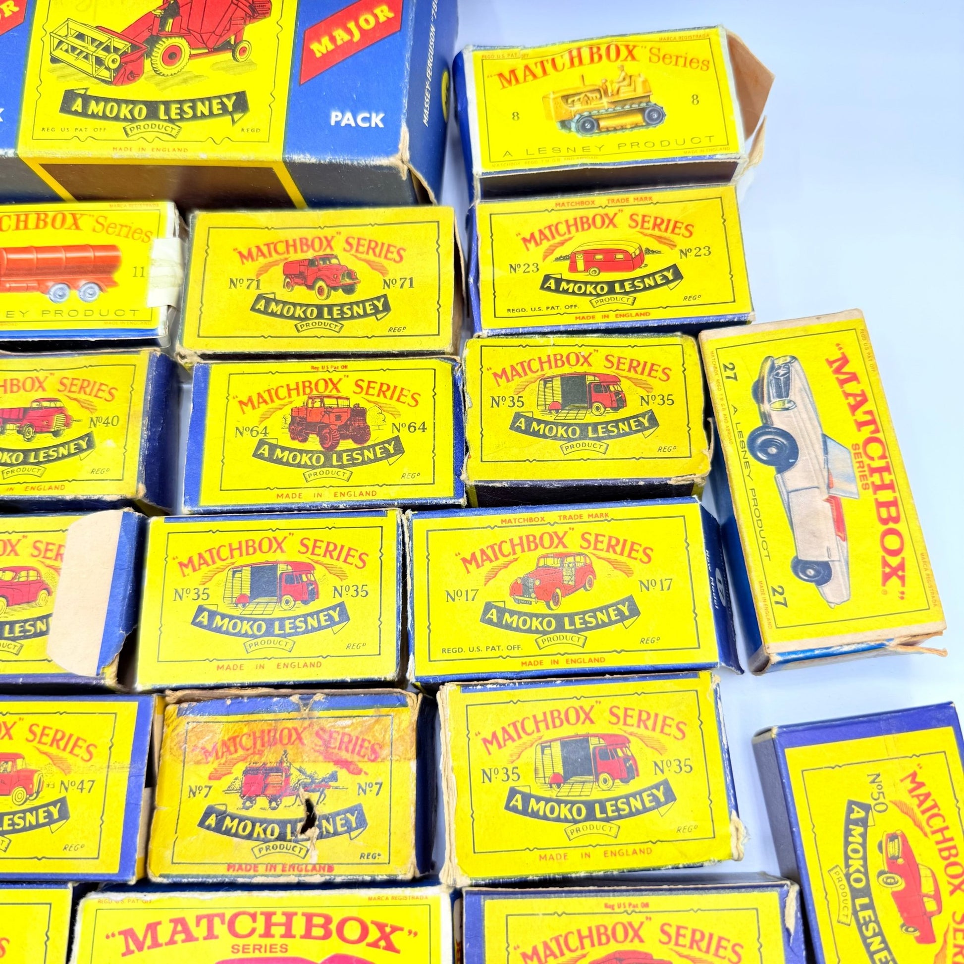 Matchbox Regular Wheels Damaged & Broken Boxes x 50 - Magic Matchbox