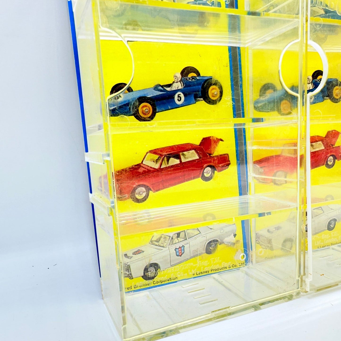 Matchbox Regular Wheels Fred Bronner Corporation US issue display x3 - Magic Matchbox