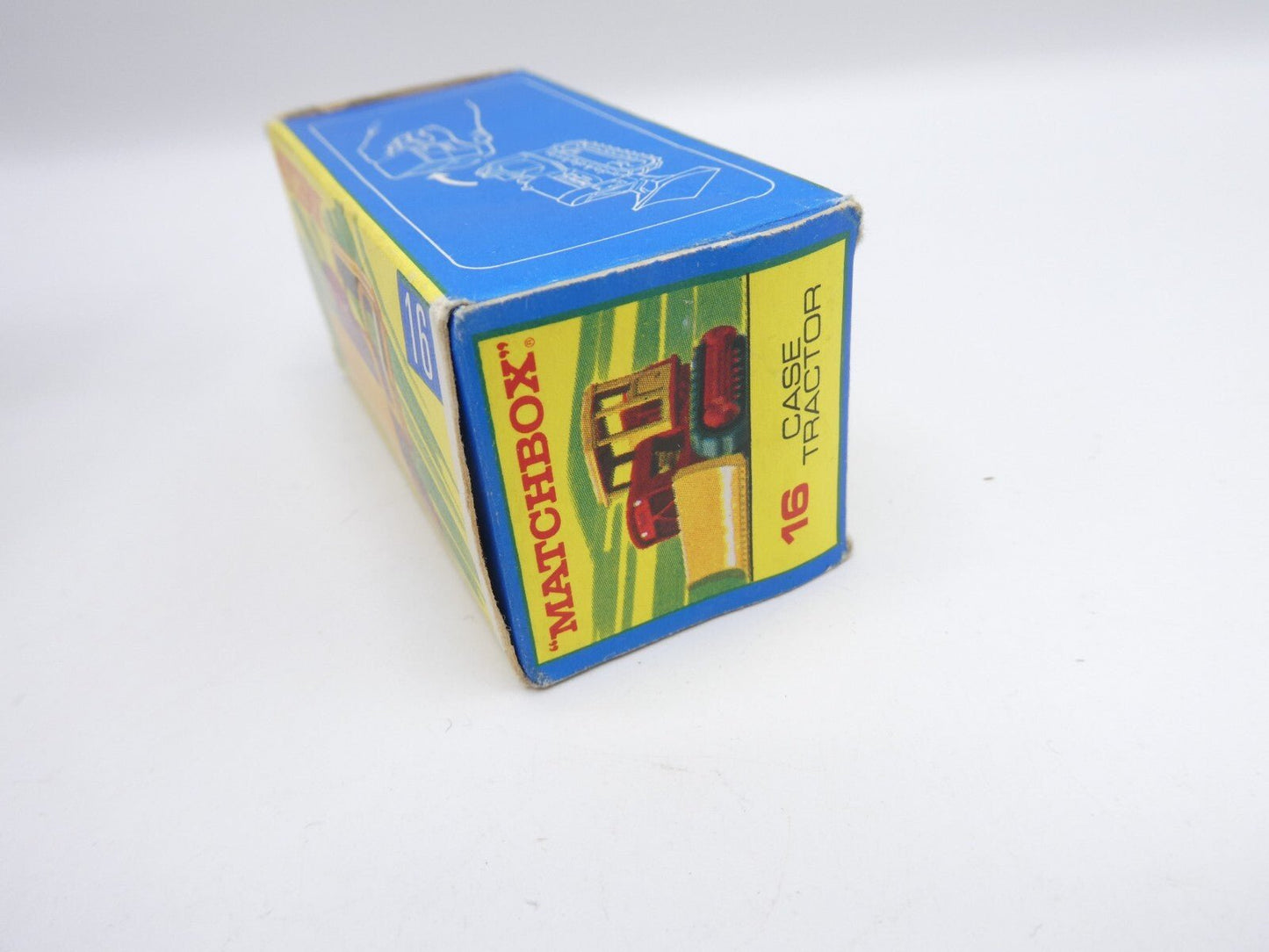 Matchbox Superfast 16 Case Tractor Empty Original Box - Magic Matchbox