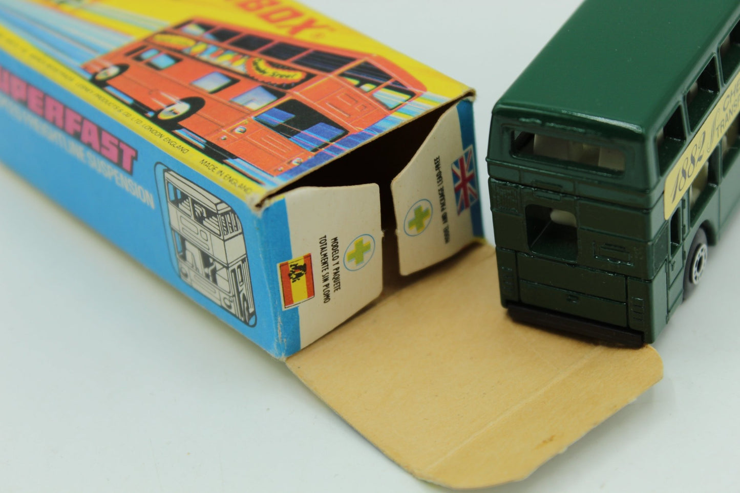 Matchbox Superfast 17 The Londoner - 1982 Chesterfield - Magic Matchbox