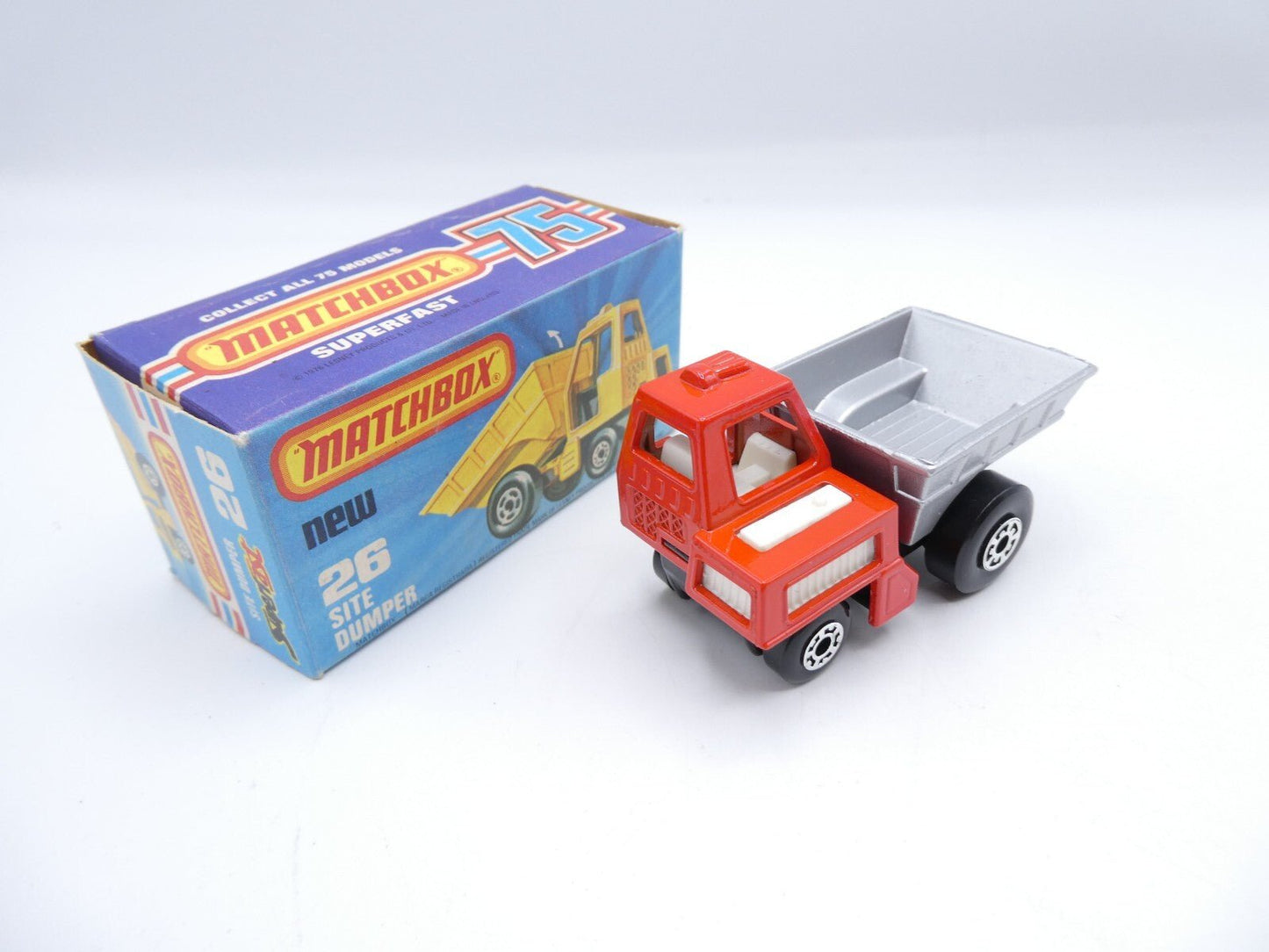 Matchbox Superfast 26 Site Dumper - Magic Matchbox