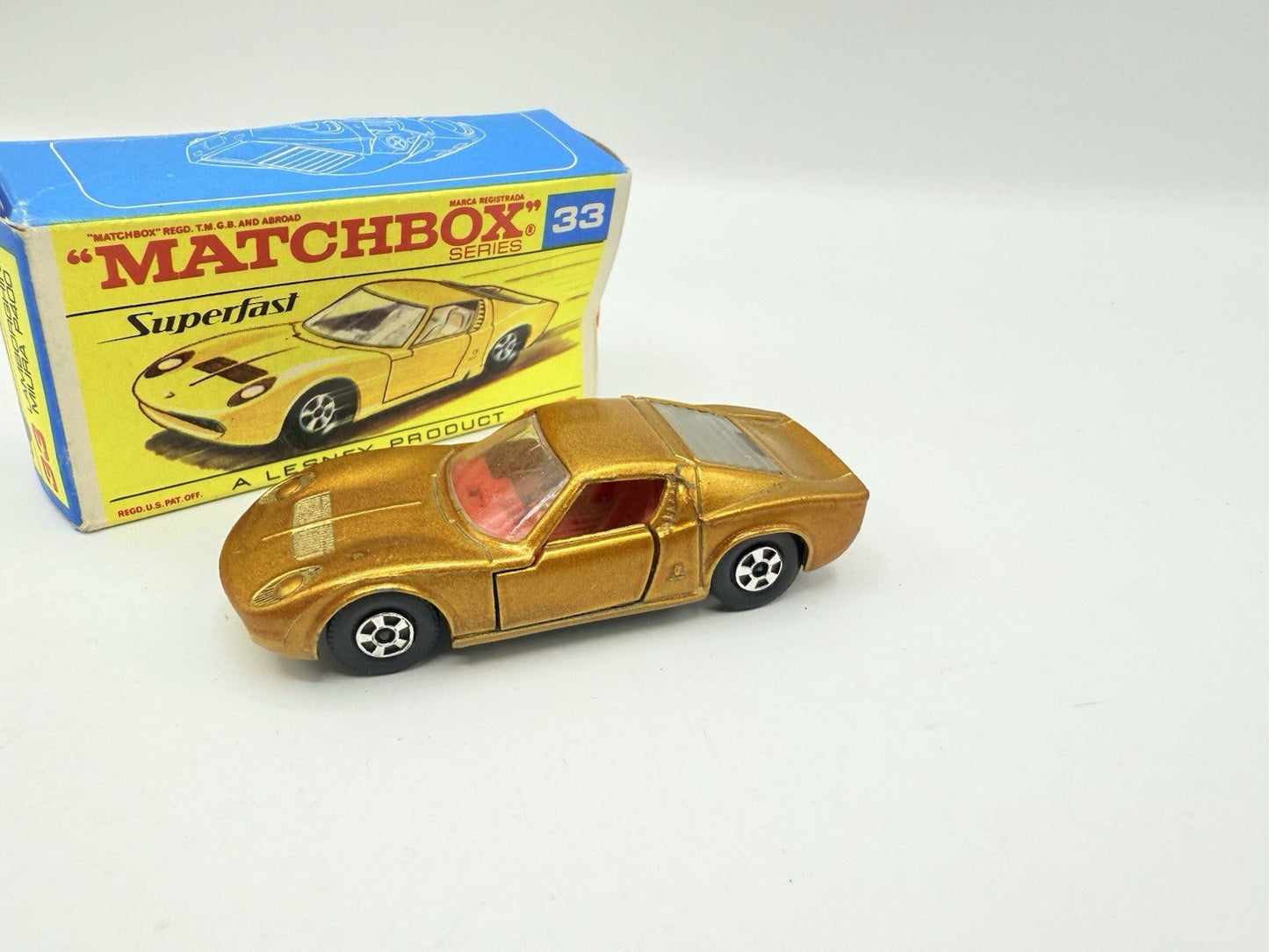 Matchbox Superfast 33 Lamborghini Miura - Magic Matchbox