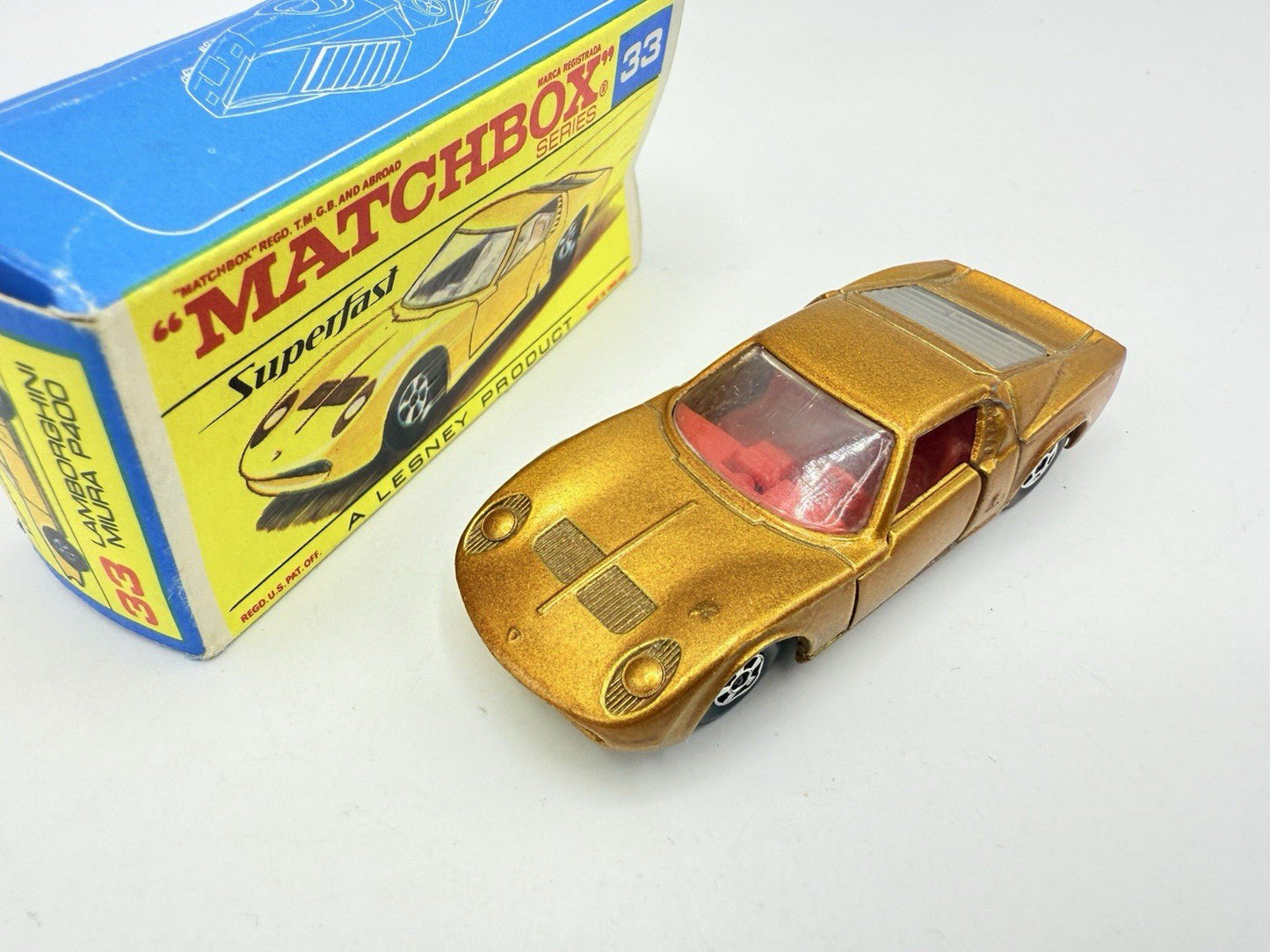 Matchbox Superfast 33 Lamborghini Miura - Magic Matchbox