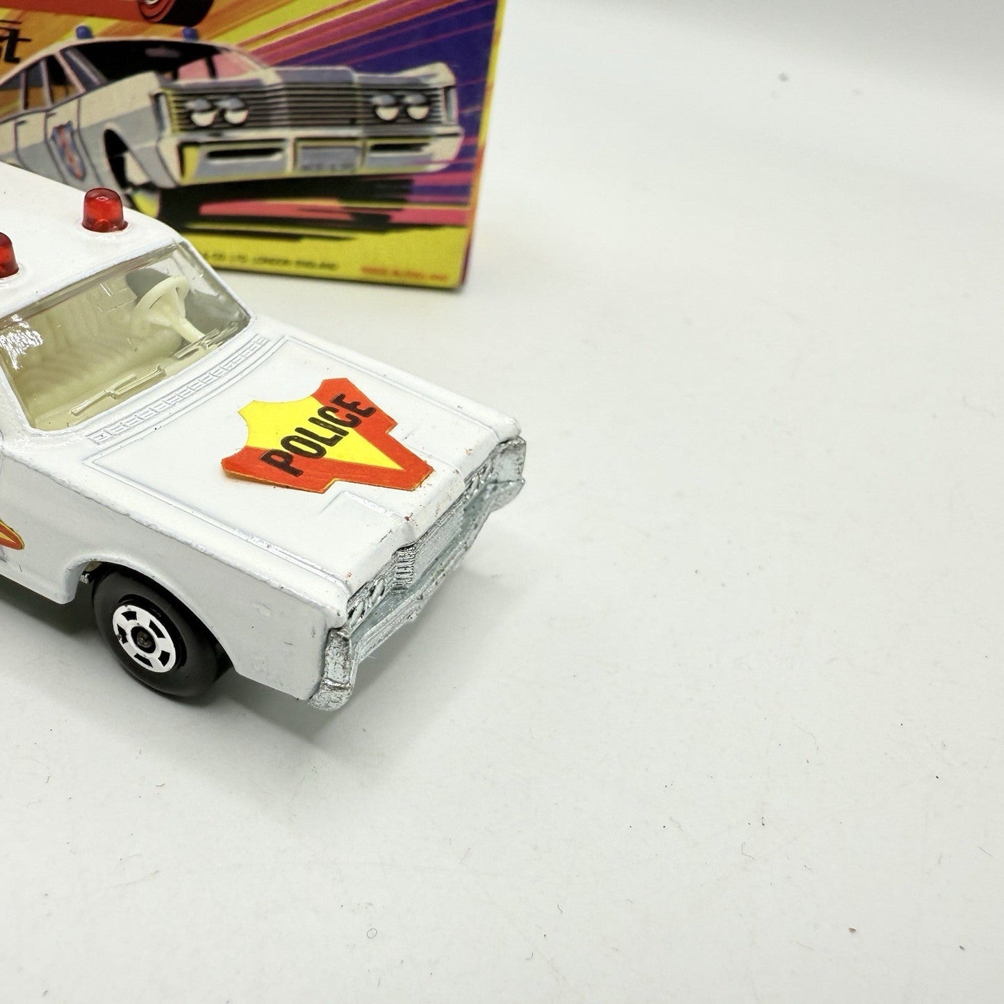 Matchbox Superfast 55 Mercury Police Station Wagon with Bonnet & Door Labels - Magic Matchbox