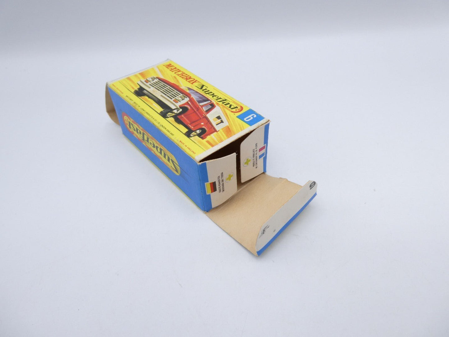 Matchbox Superfast 6 Ford Pick Up Empty Original Box Only - Magic Matchbox