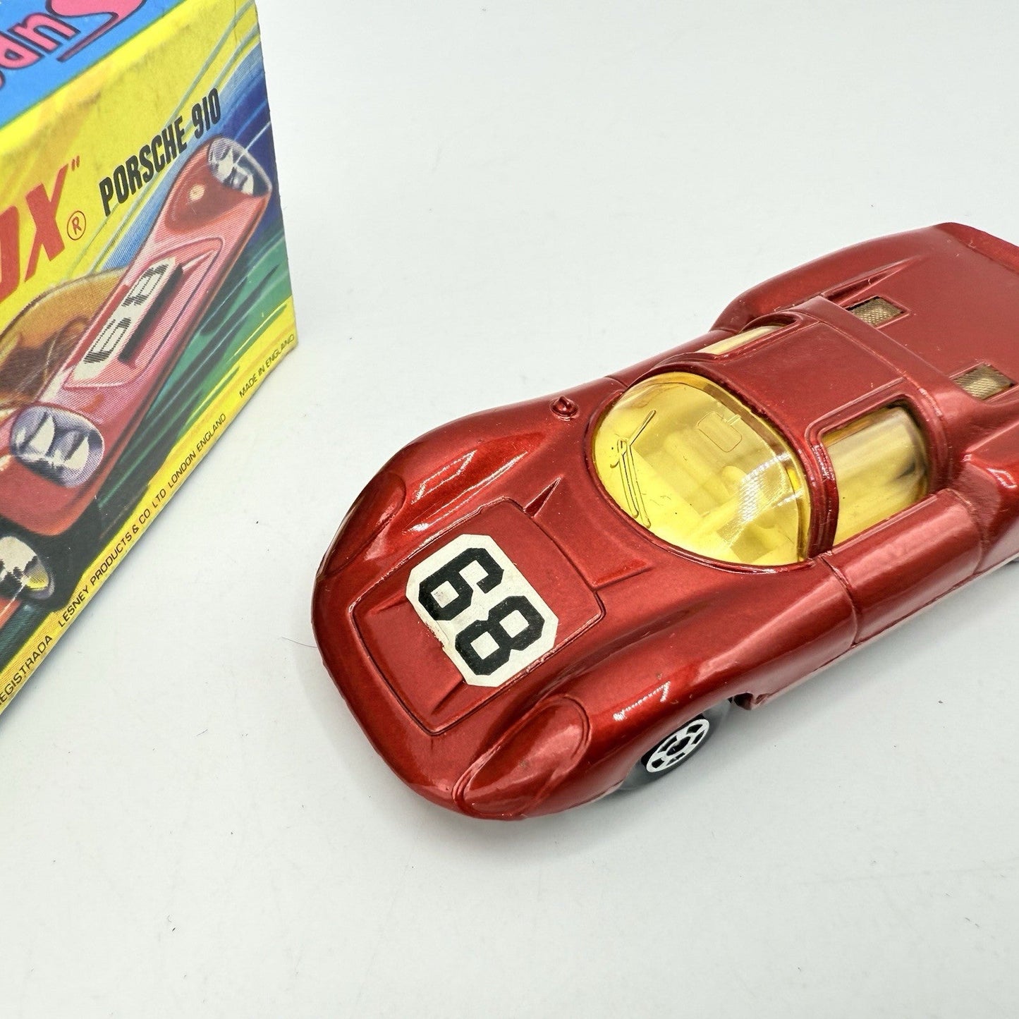 Matchbox Superfast 68 Porsche 910 With 68 Label - Magic Matchbox