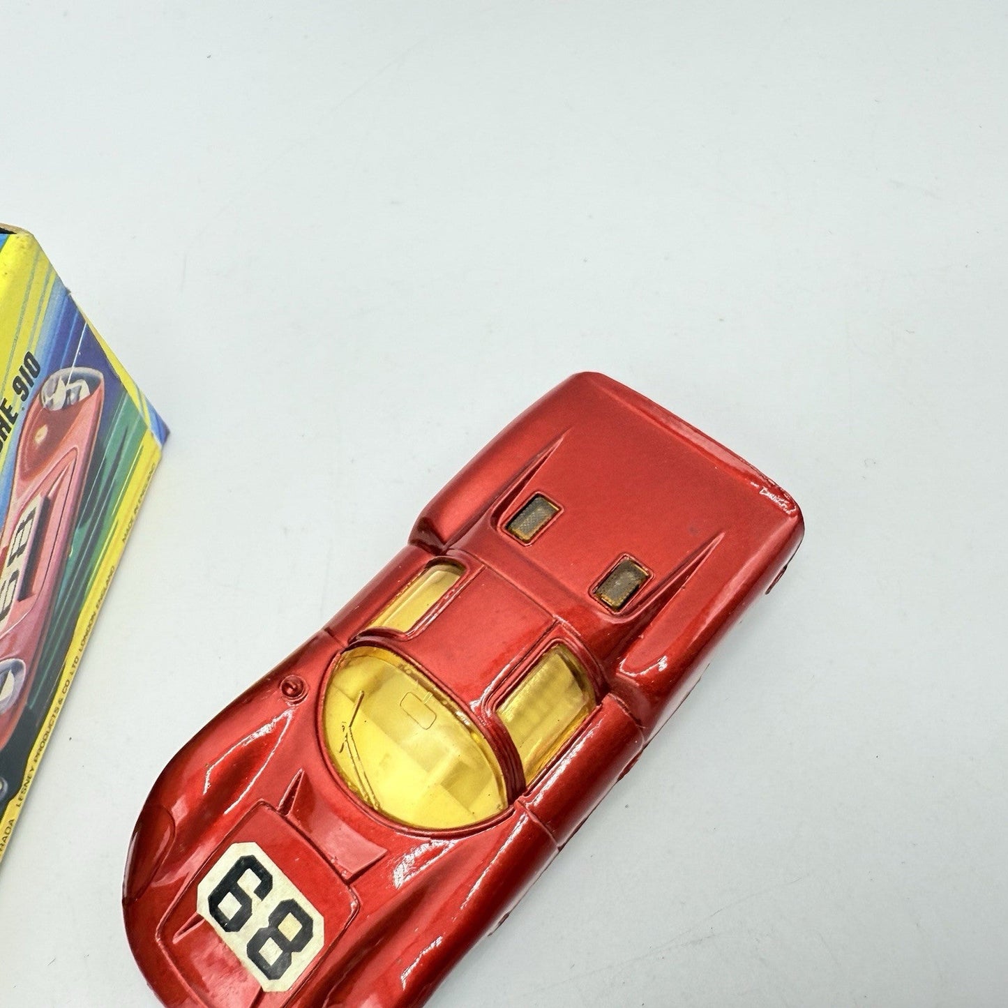 Matchbox Superfast 68 Porsche 910 With 68 Label Very Close To Mint - Magic Matchbox