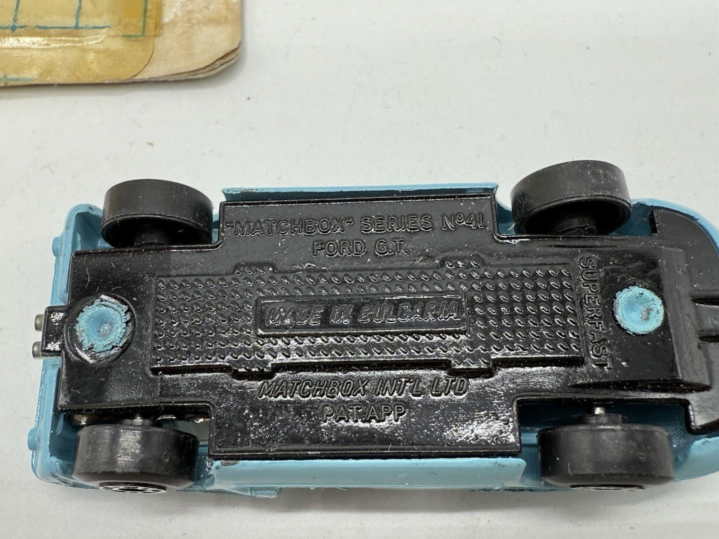 Matchbox Superfast Bulgarian Ford GT40 - Magic Matchbox