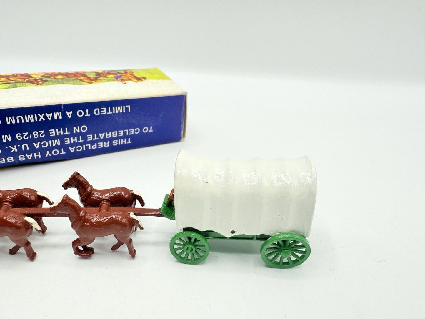 MICA Re - issue of the Matchbox Lesney MOKO Covered Wagon No. 383 of 650 issued - Magic Matchbox