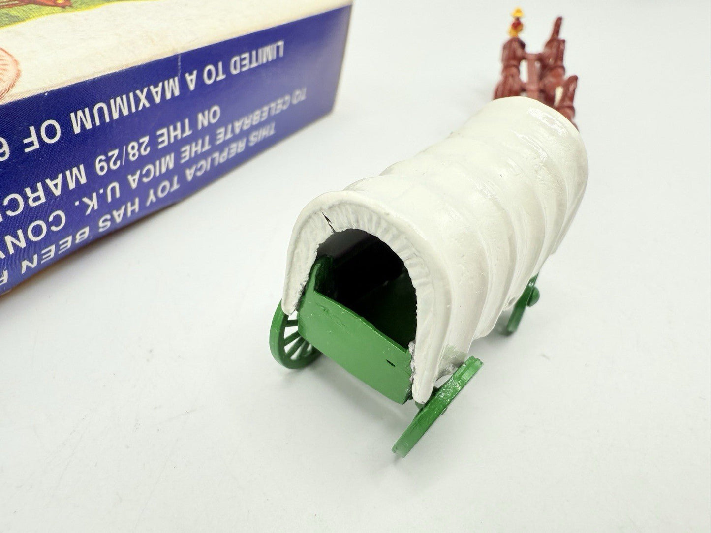 MICA Re - issue of the Matchbox Lesney MOKO Covered Wagon No. 383 of 650 issued - Magic Matchbox