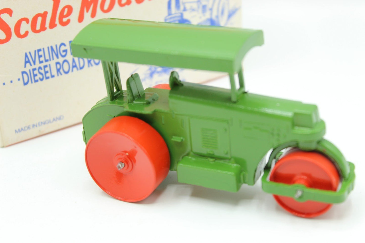 MICA "The Perfect Toy" Aveling Barford Diesel Road Roller - Re - issue of Lesney - Magic Matchbox