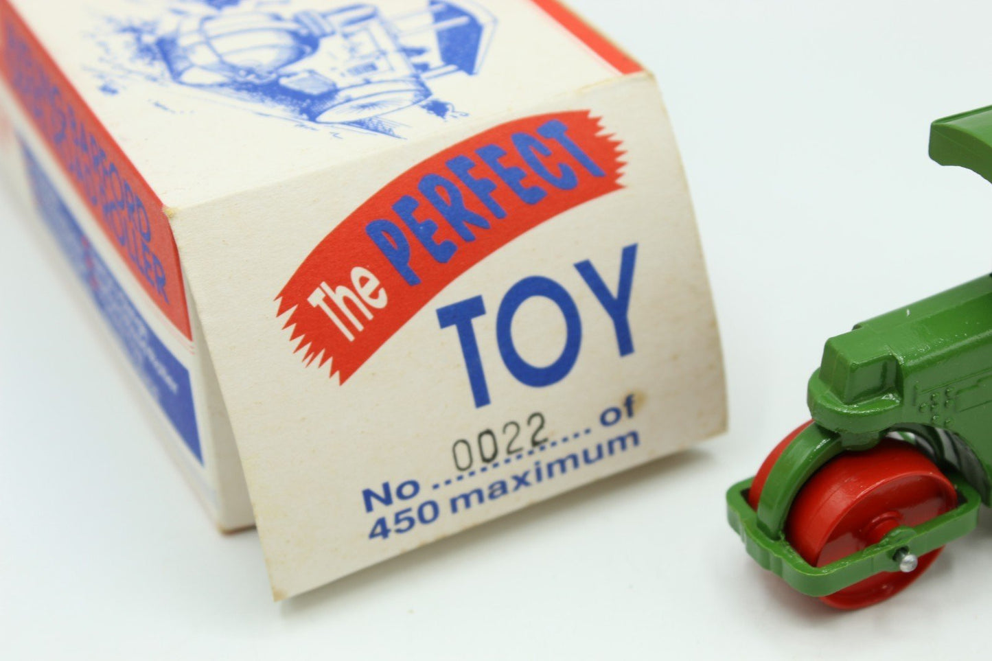 MICA "The Perfect Toy" Aveling Barford Diesel Road Roller - Re - issue of Lesney - Magic Matchbox