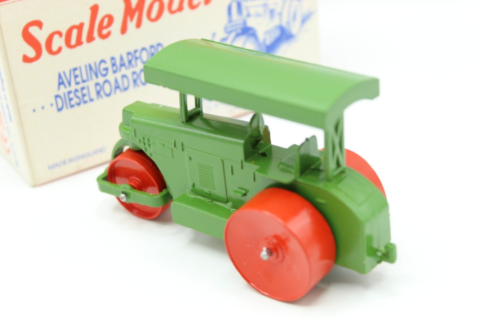 MICA "The Perfect Toy" Aveling Barford Diesel Road Roller - Re - issue of Lesney - Magic Matchbox
