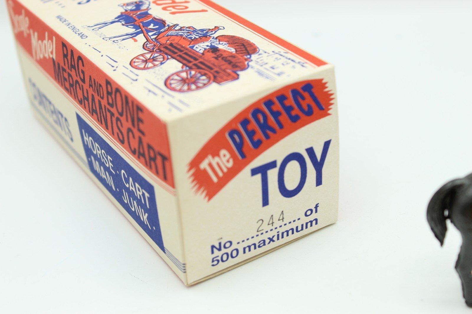 Moko Re - issue by MICA Toys Rag & Bone Merchants Cart Lesney Matchbox 244/500 - Magic Matchbox