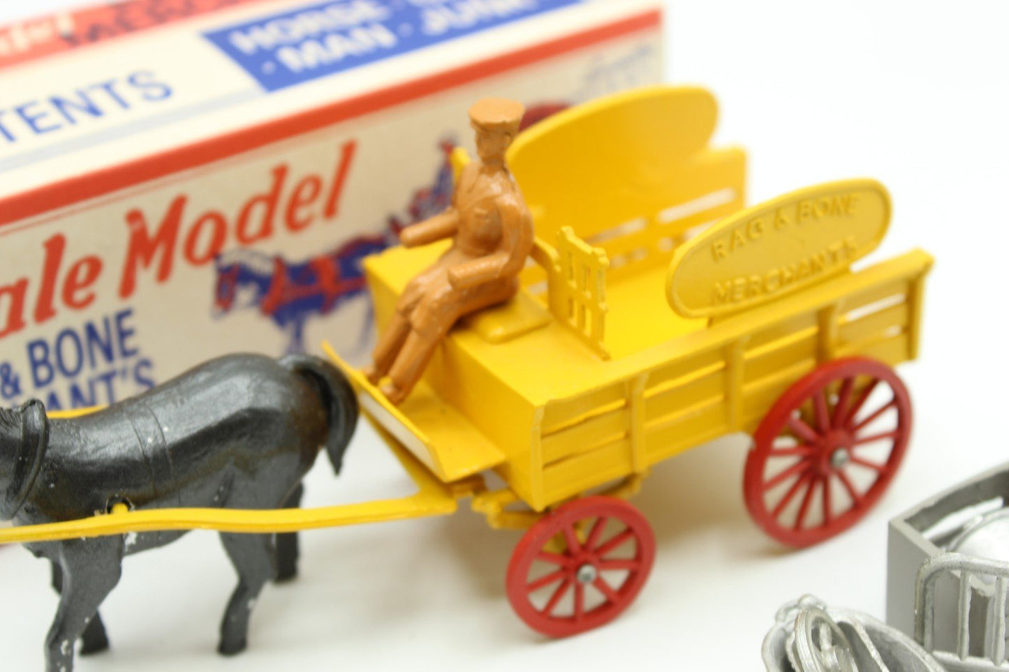 Moko Re - issue by MICA Toys Rag & Bone Merchants Cart Lesney Matchbox 244/500 - Magic Matchbox