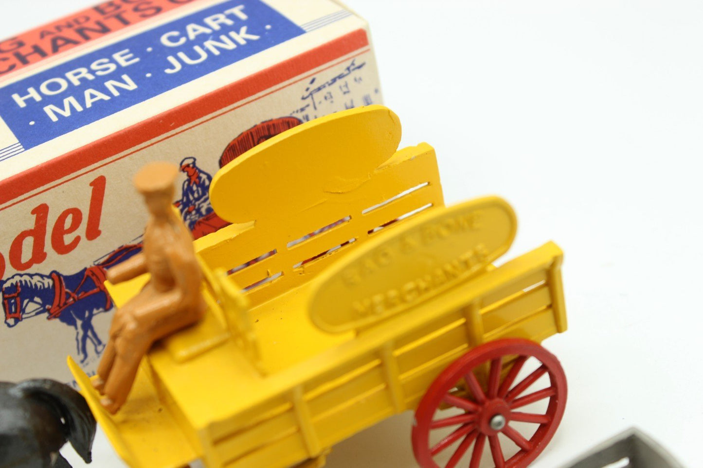 Moko Re - issue by MICA Toys Rag & Bone Merchants Cart Lesney Matchbox 244/500 - Magic Matchbox