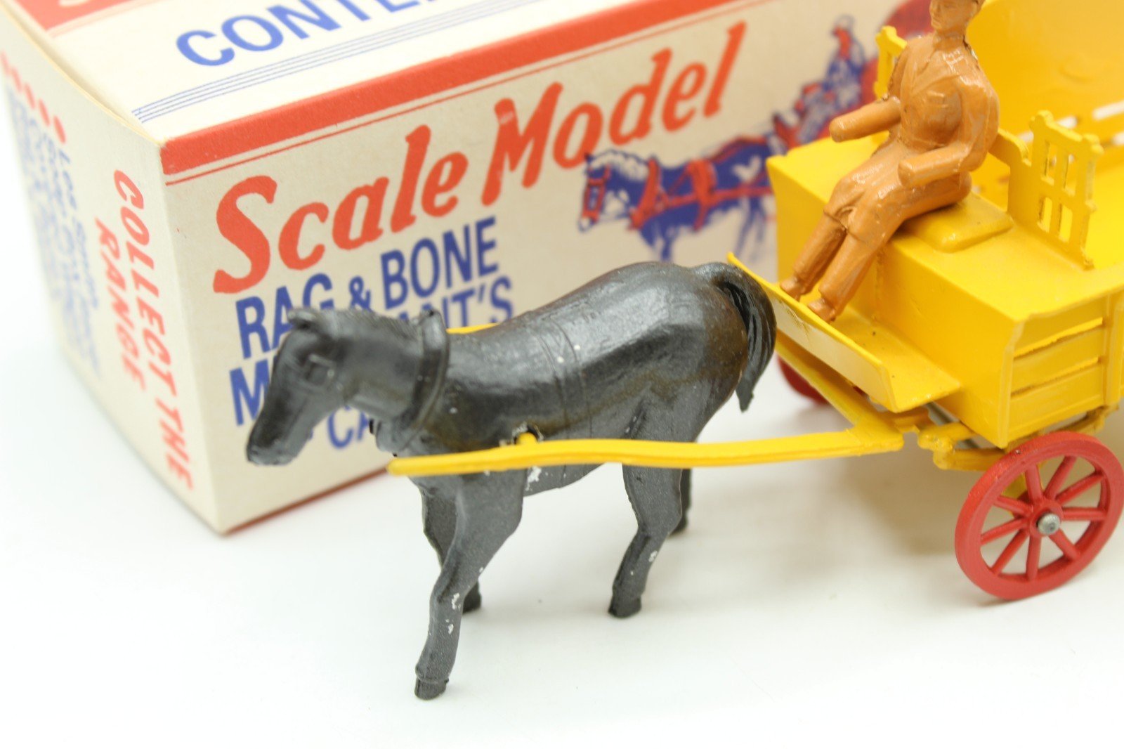 Moko Re - issue by MICA Toys Rag & Bone Merchants Cart Lesney Matchbox 244/500 - Magic Matchbox