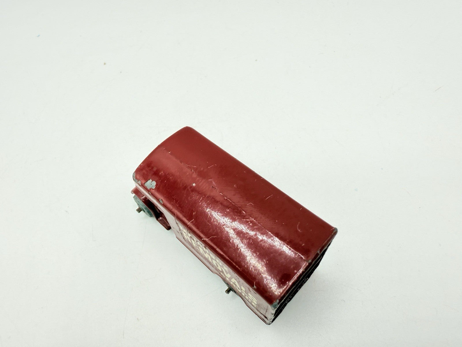 Matchbox Lesney 17a Maroon Bedford Matchbox Removal Services Van VG Unboxed
