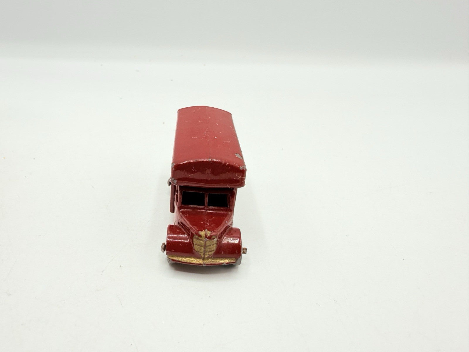 Matchbox Lesney 17a Maroon Bedford Matchbox Removal Services Van VG Unboxed
