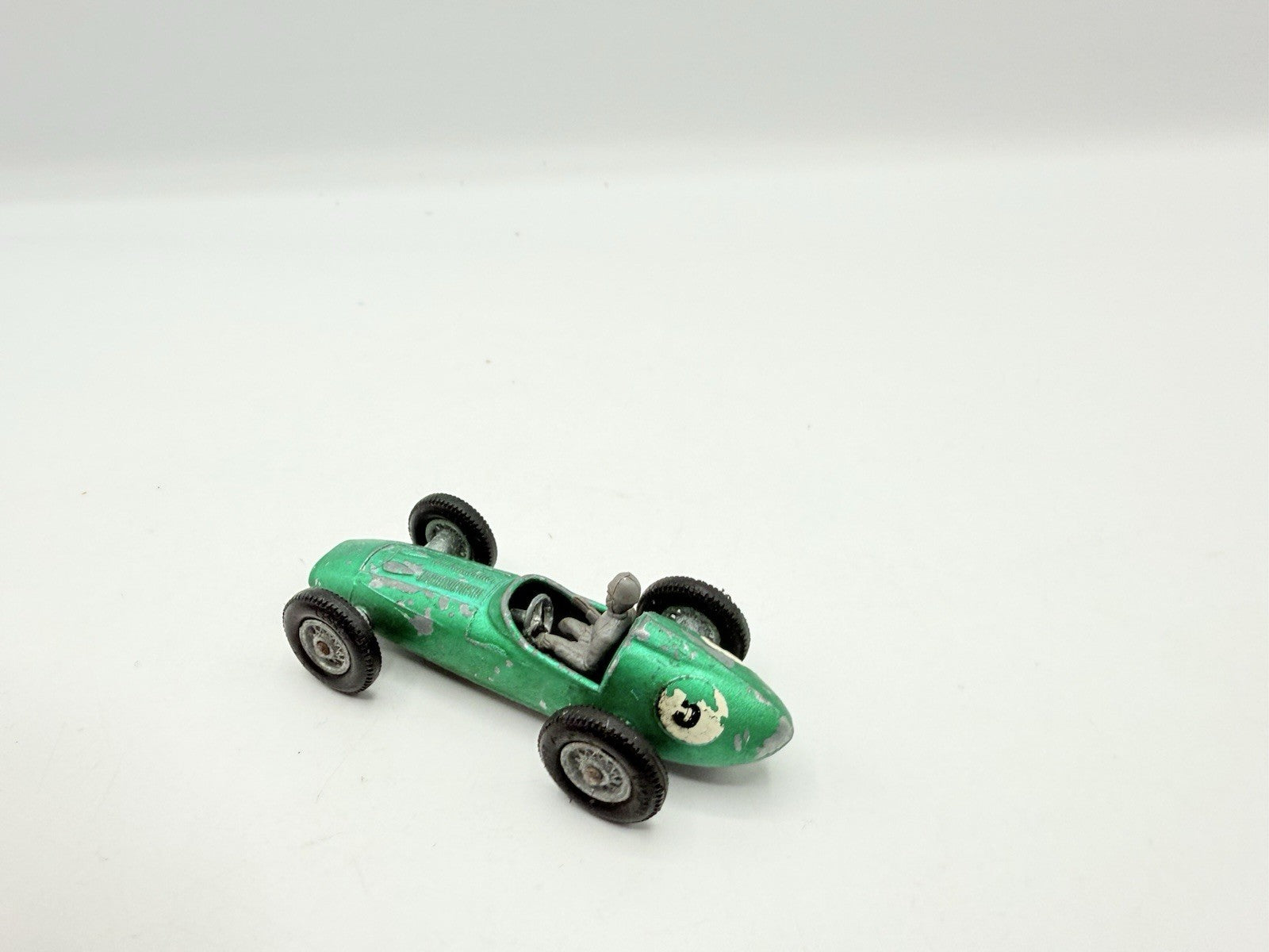 Matchbox Lesney 19 Aston Martin Racing Car Number 5 Decal Rare Model Played With
