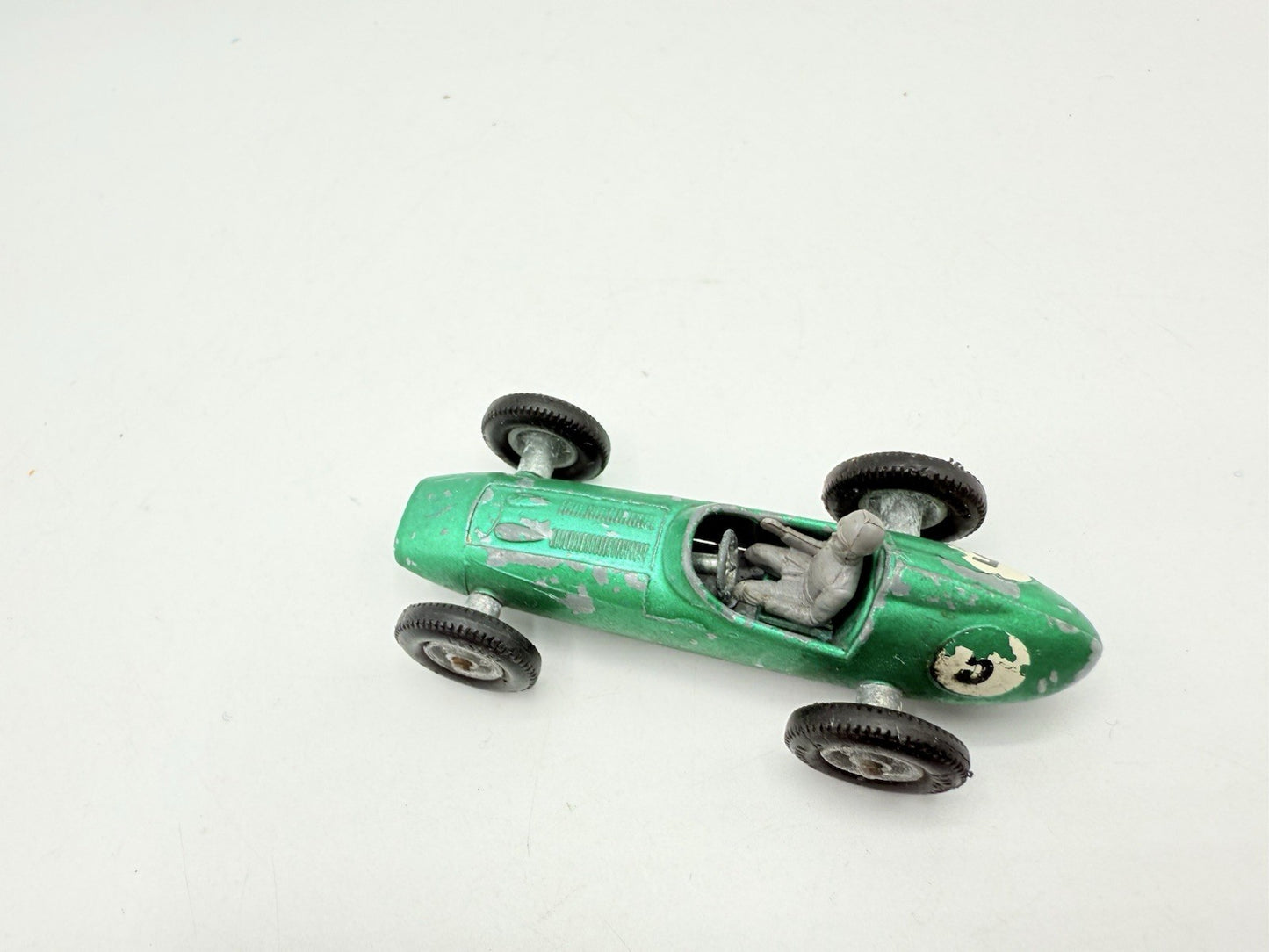 Matchbox Lesney 19 Aston Martin Racing Car Number 5 Decal Rare Model Played With