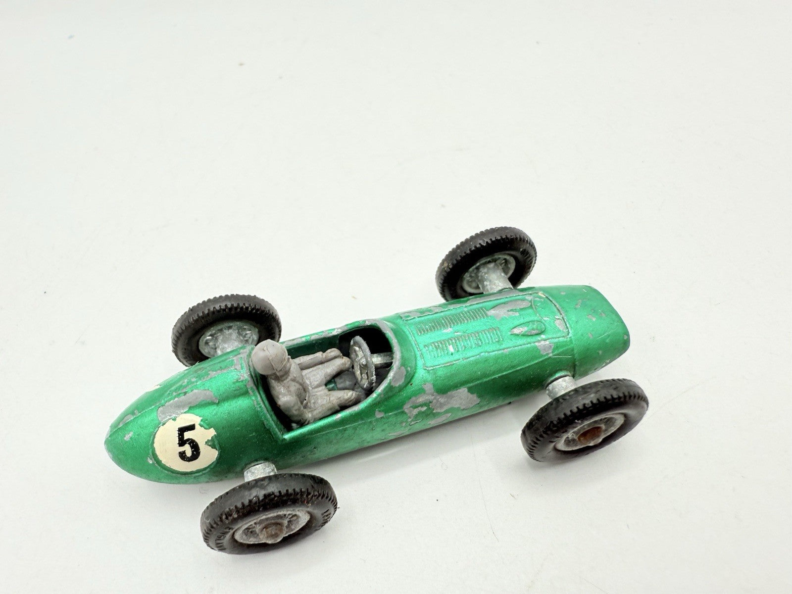 Matchbox Lesney 19 Aston Martin Racing Car Number 5 Decal Rare Model Played With