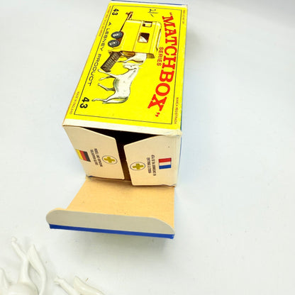 Matchbox 43c Pony Trailer Green Base - Magic Matchbox