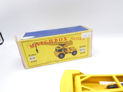 Matchbox King Size K - 14 Taylor Jumbo Crane - Magic Matchbox