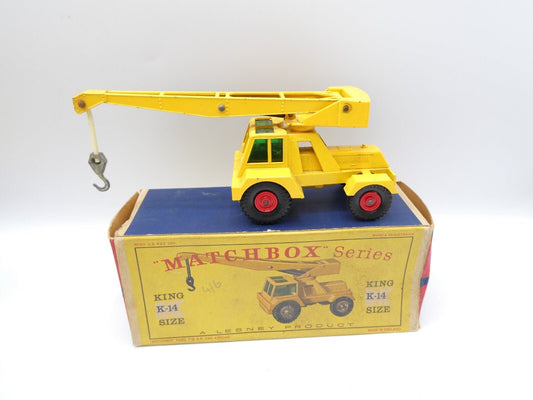 Matchbox King Size Lesney K - 14 Taylor Jumbo Crane - Magic Matchbox