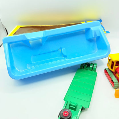 Matchbox Kingsize K - 17 Ford Cab & Dyson Low Loader with Bulldozer - Magic Matchbox