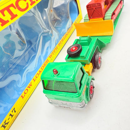 Matchbox Kingsize K - 17 Ford Cab & Dyson Low Loader with Bulldozer - Magic Matchbox