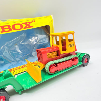 Matchbox Kingsize K - 17 Ford Cab & Dyson Low Loader with Bulldozer - Magic Matchbox