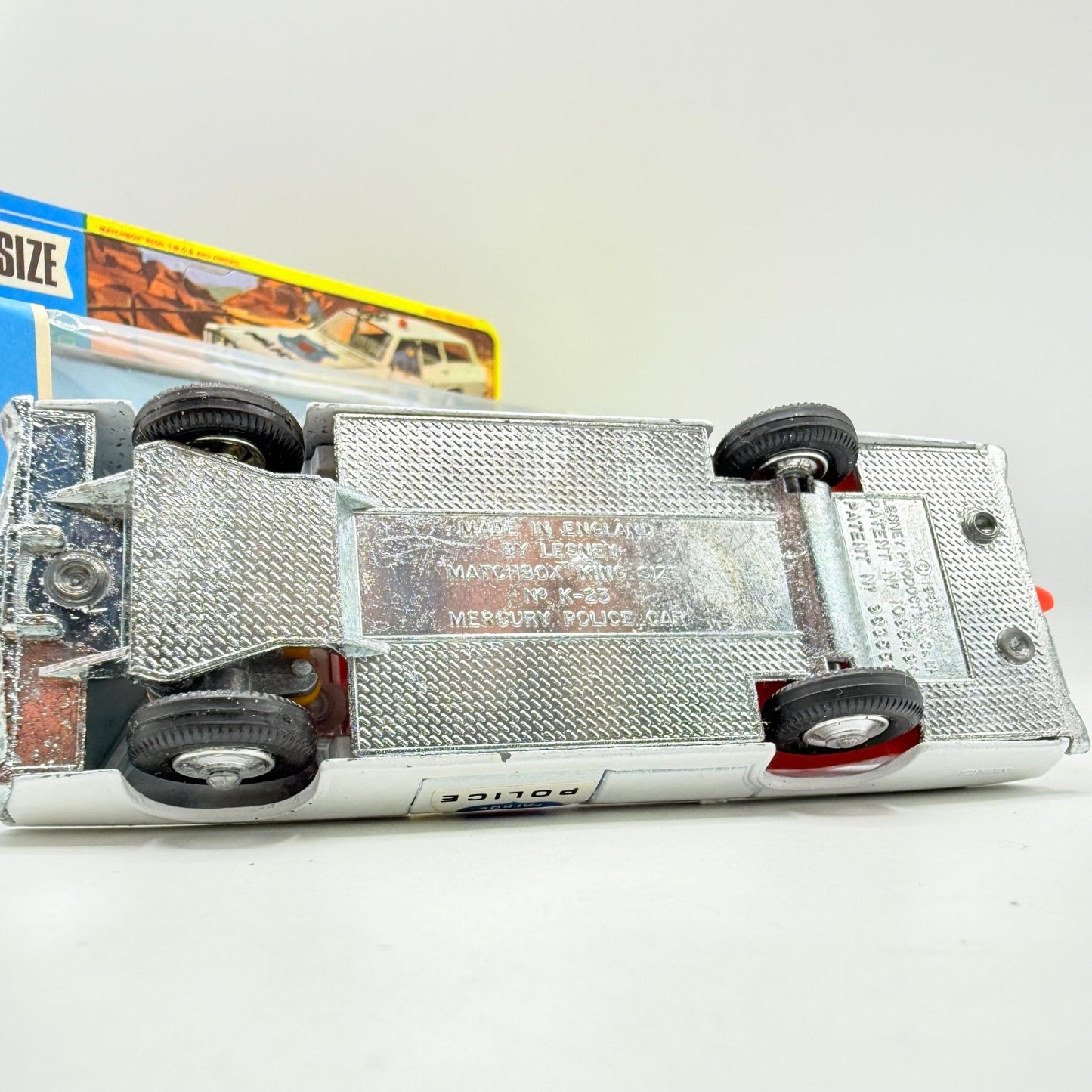 Matchbox Kingsize K - 23 Mercury Cougar Police Car - Magic Matchbox