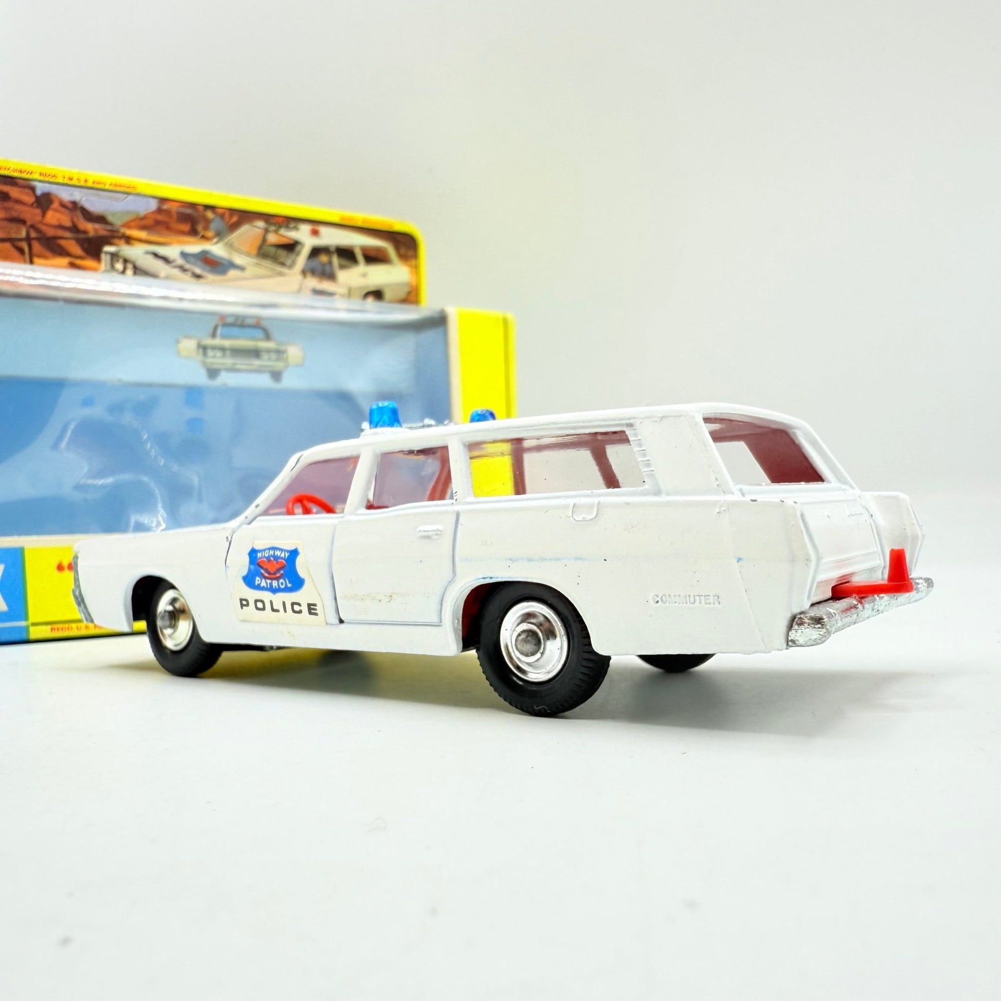 Matchbox Kingsize K - 23 Mercury Cougar Police Car - Magic Matchbox