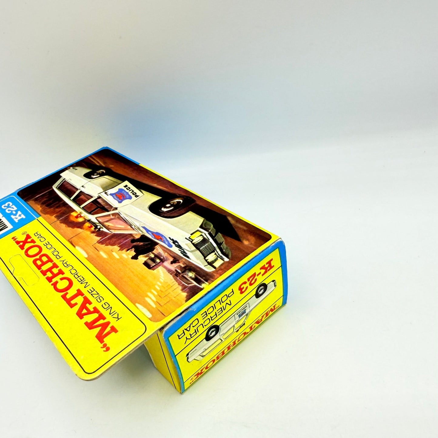 Matchbox Kingsize K - 23 Mercury Cougar Police Car - Magic Matchbox