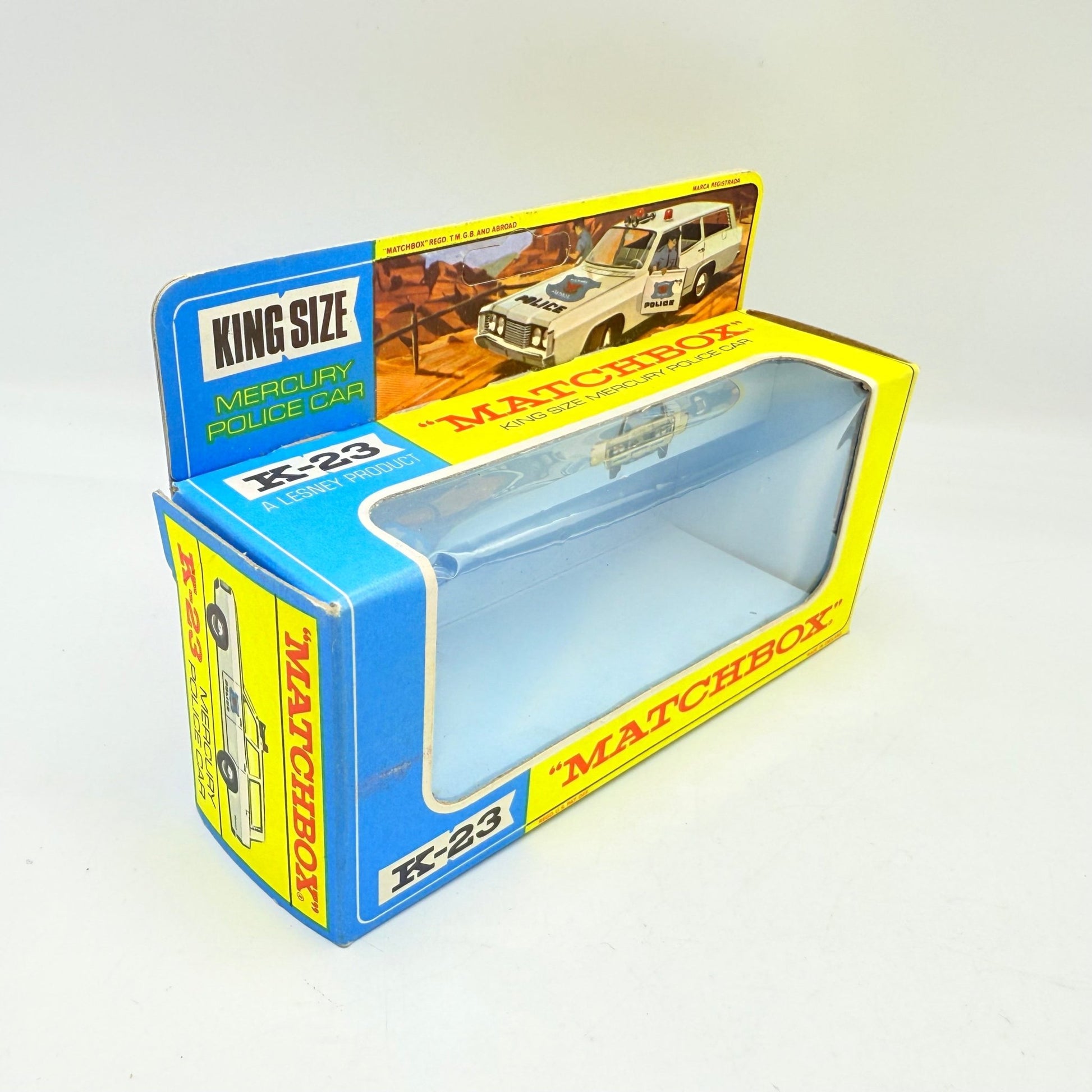 Matchbox Kingsize K - 23 Mercury Cougar Police Car - Magic Matchbox