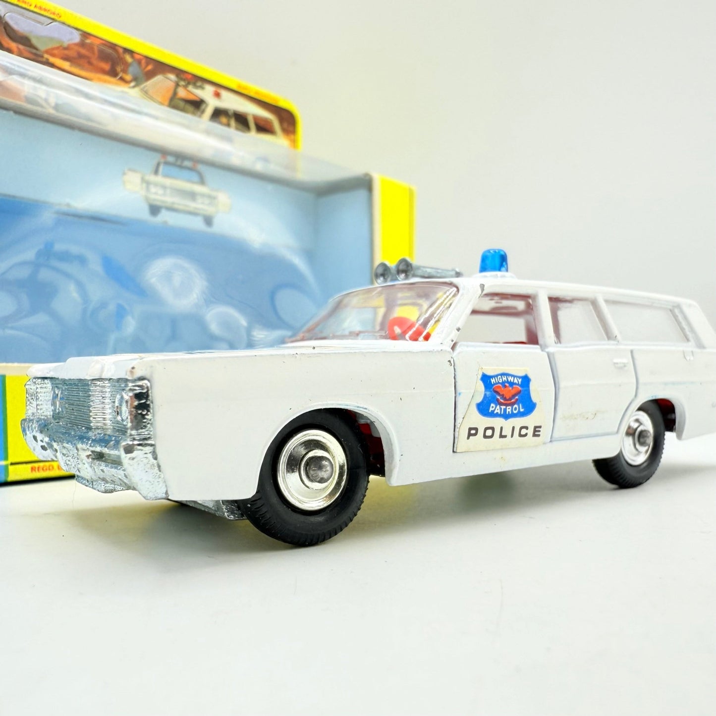 Matchbox Kingsize K - 23 Mercury Cougar Police Car - Magic Matchbox