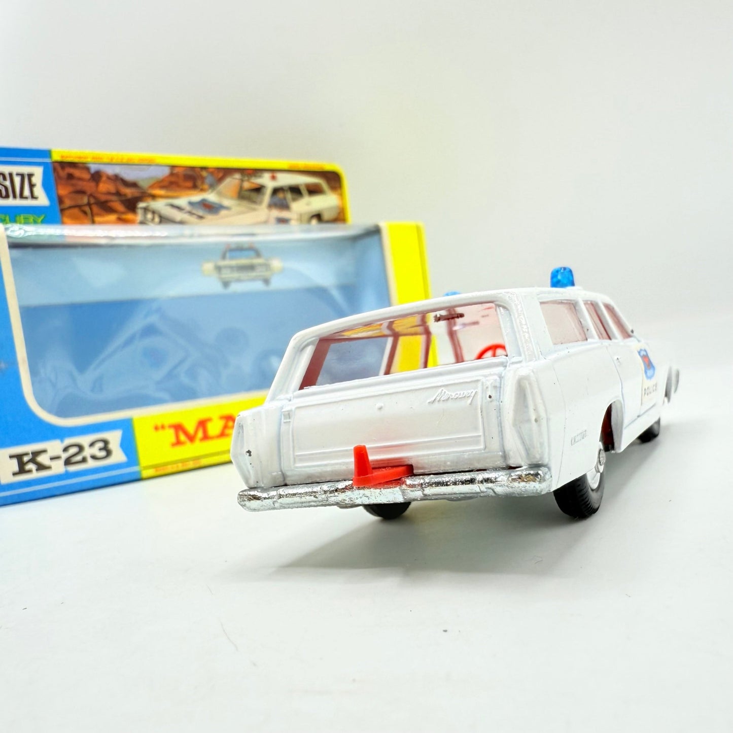Matchbox Kingsize K - 23 Mercury Cougar Police Car - Magic Matchbox