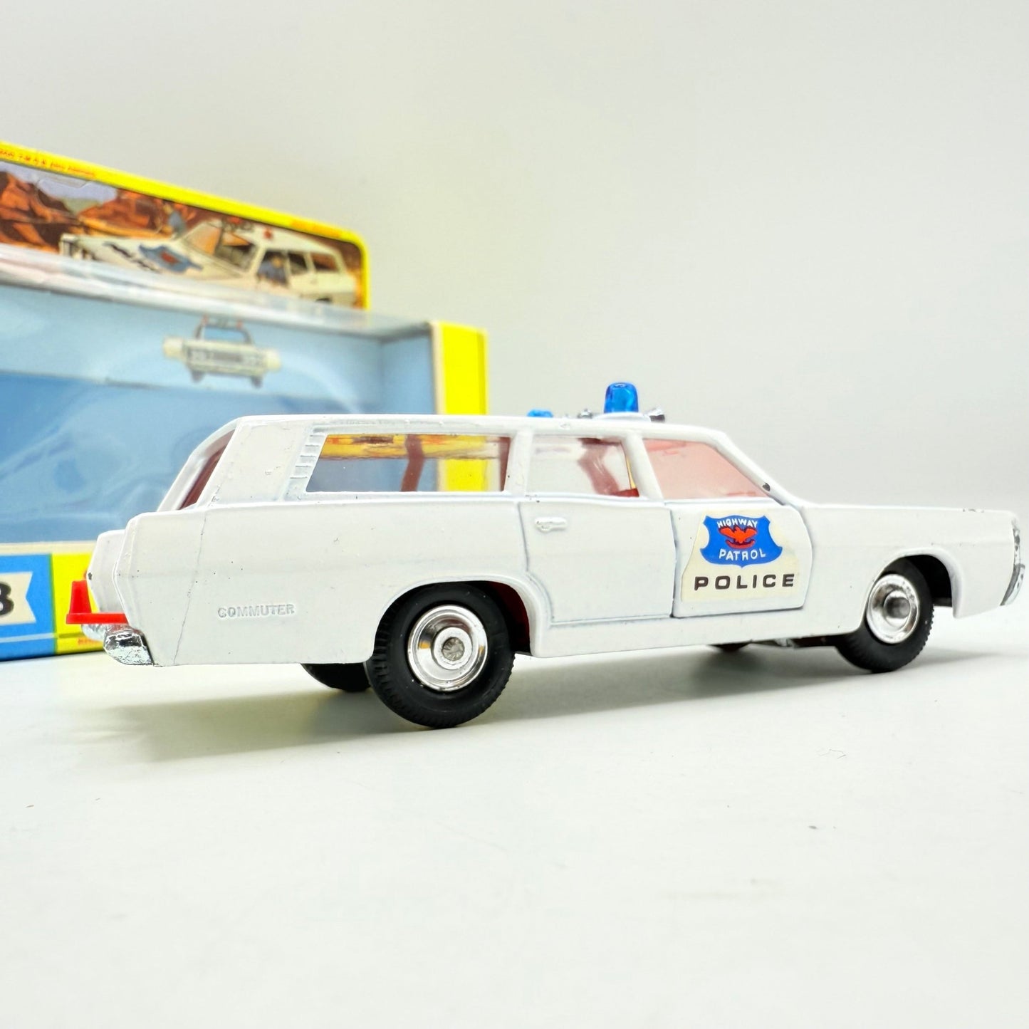 Matchbox Kingsize K - 23 Mercury Cougar Police Car - Magic Matchbox