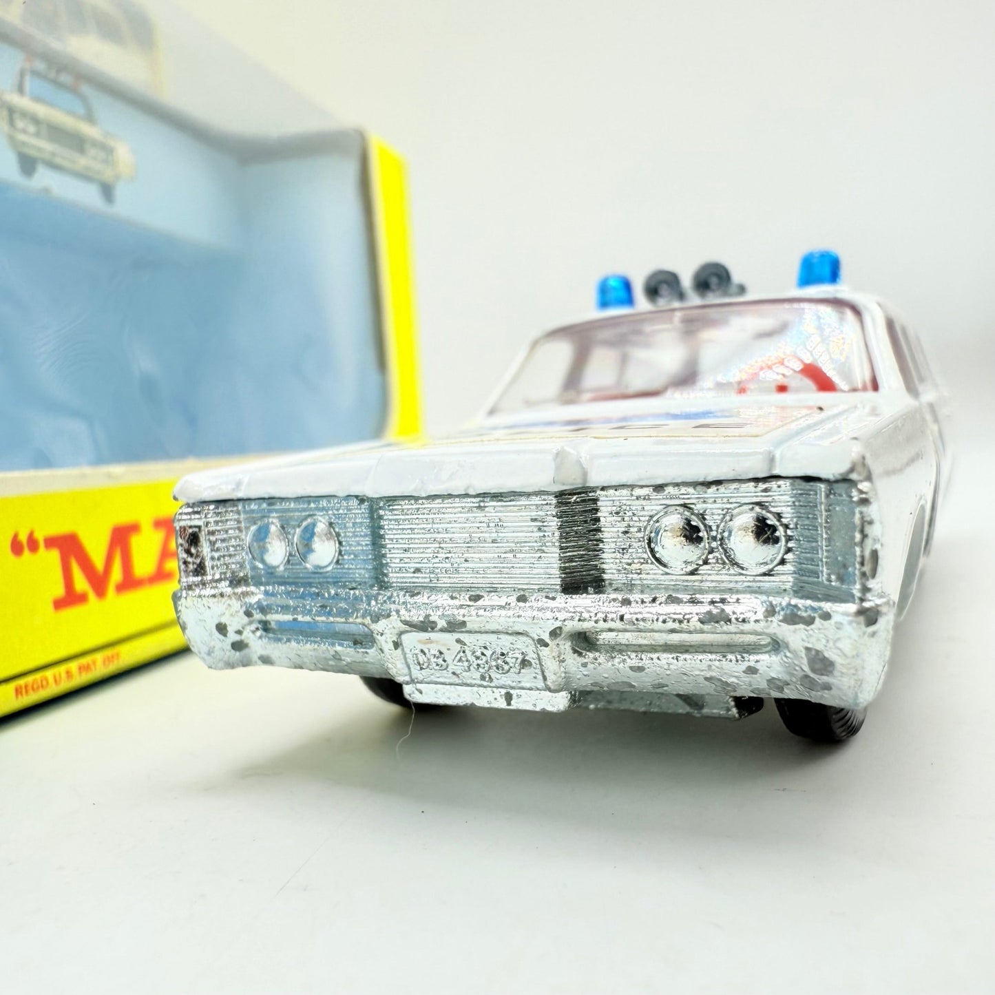 Matchbox Kingsize K - 23 Mercury Cougar Police Car - Magic Matchbox