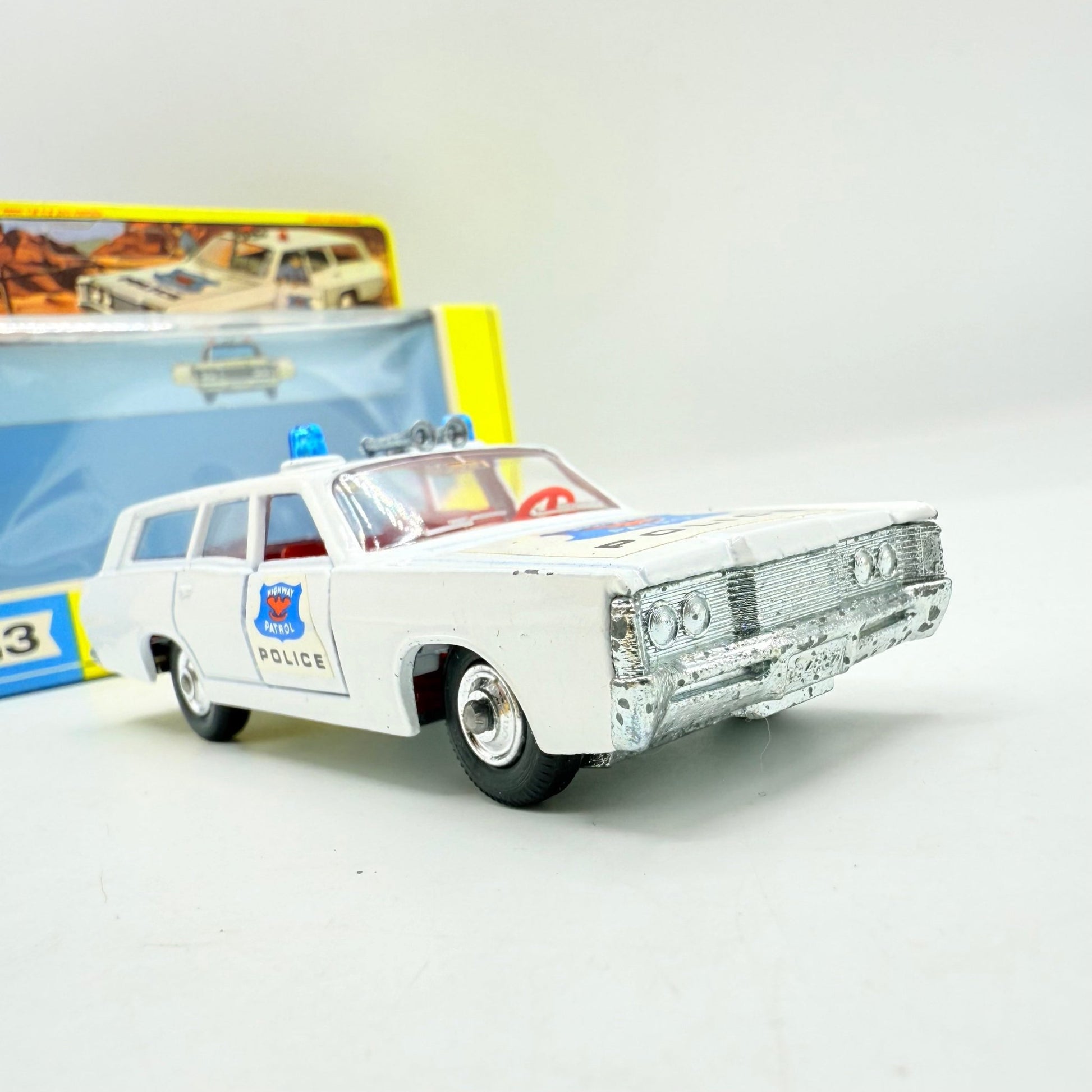 Matchbox Kingsize K - 23 Mercury Cougar Police Car - Magic Matchbox