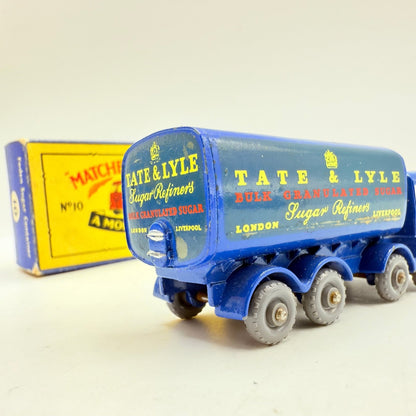 Matchbox Lesney 10c Foden 8 Wheel Sugar Container Tate & Lyle REAR CROWN - GPW - Magic Matchbox