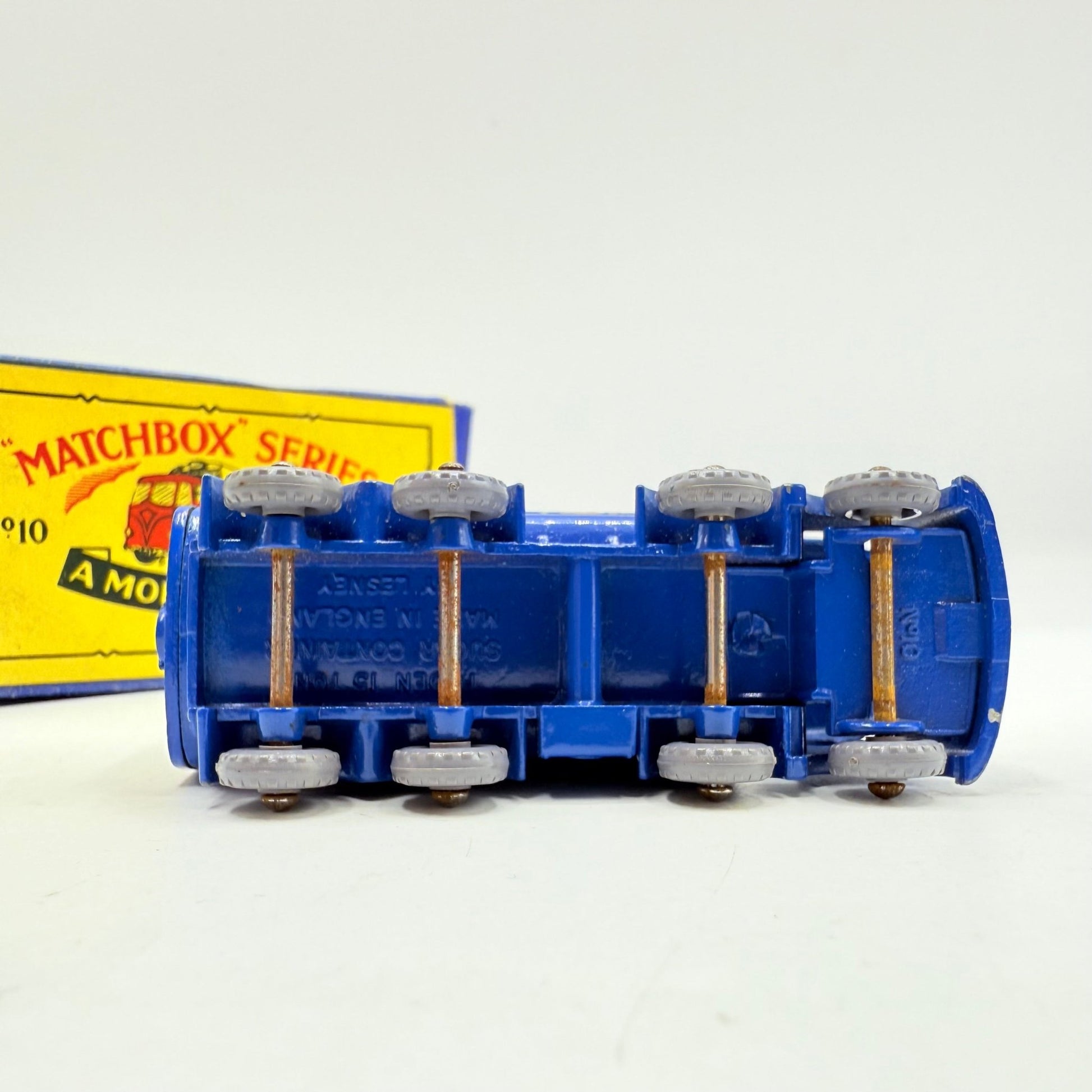 Matchbox Lesney 10c Foden 8 Wheel Sugar Container Tate & Lyle REAR CROWN - GPW - Magic Matchbox