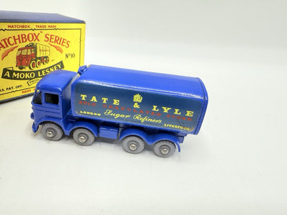 Matchbox Lesney 10c Foden 8 Wheel Sugar Container Tate & Lyle REAR CROWN - GPW - Magic Matchbox