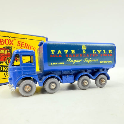Matchbox Lesney 10c Foden 8 Wheel Sugar Container Tate & Lyle REAR CROWN - GPW - Magic Matchbox
