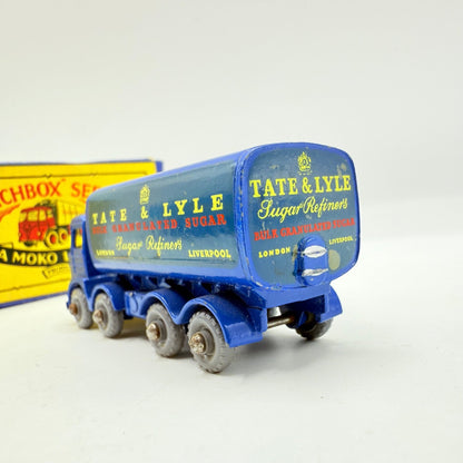 Matchbox Lesney 10c Foden 8 Wheel Sugar Container Tate & Lyle REAR CROWN - GPW - Magic Matchbox