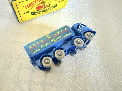 Matchbox Lesney 10c Foden 8 Wheel Sugar Container Tate & Lyle REAR CROWN - GPW - Magic Matchbox