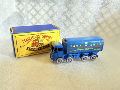 Matchbox Lesney 10c Foden 8 Wheel Sugar Container Tate & Lyle REAR CROWN - GPW - Magic Matchbox