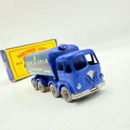Matchbox Lesney 10c Foden 8 Wheel Sugar Container Tate & Lyle REAR CROWN - GPW - Magic Matchbox