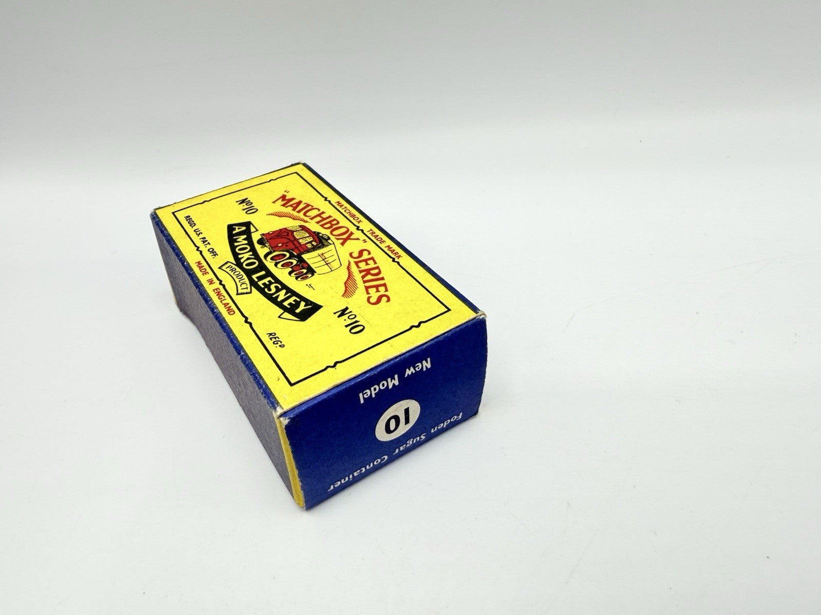 Matchbox Lesney 10c Foden 8 Wheel Sugar Container Tate & Lyle REAR CROWN - GPW - Magic Matchbox
